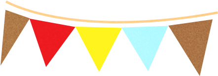 Colorful Pennant Banner