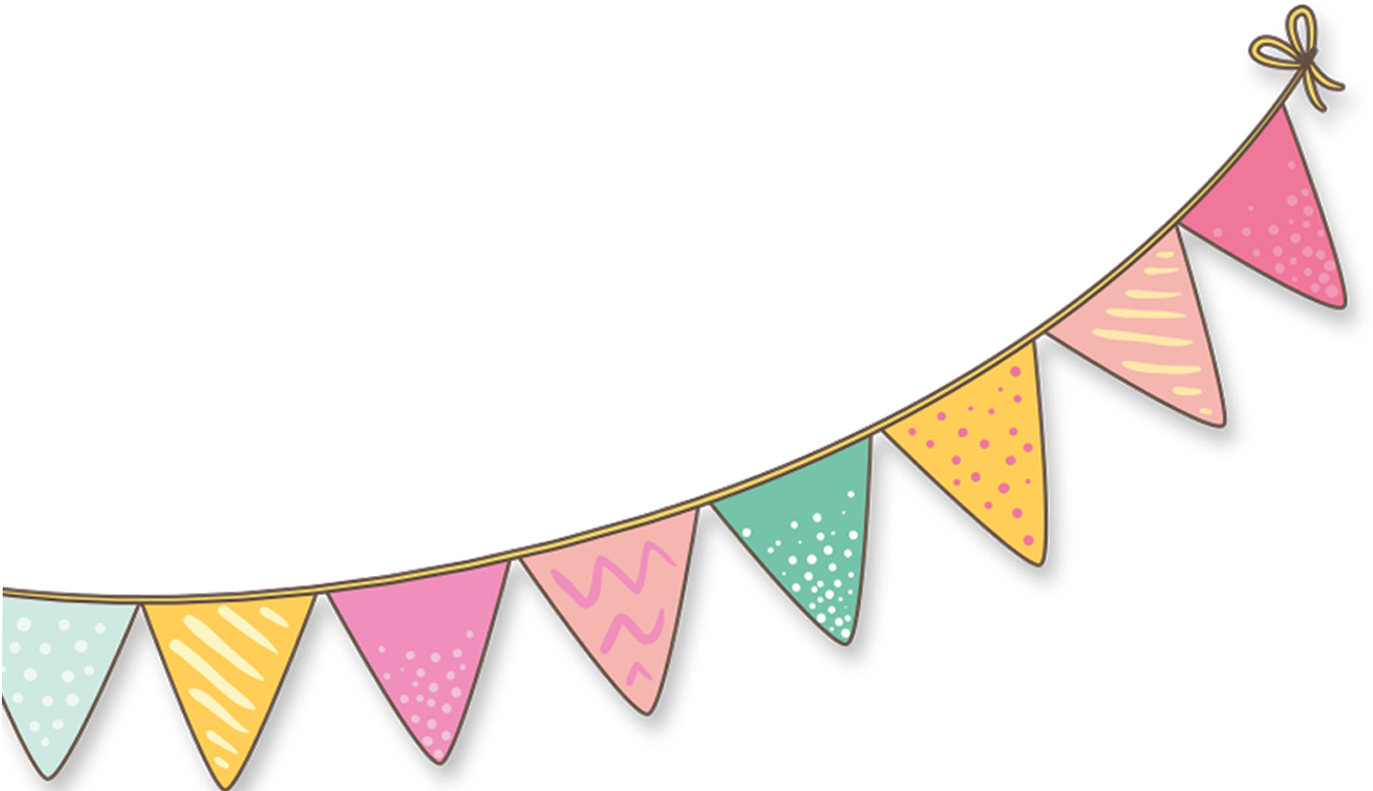 Colorful Pennant Banner