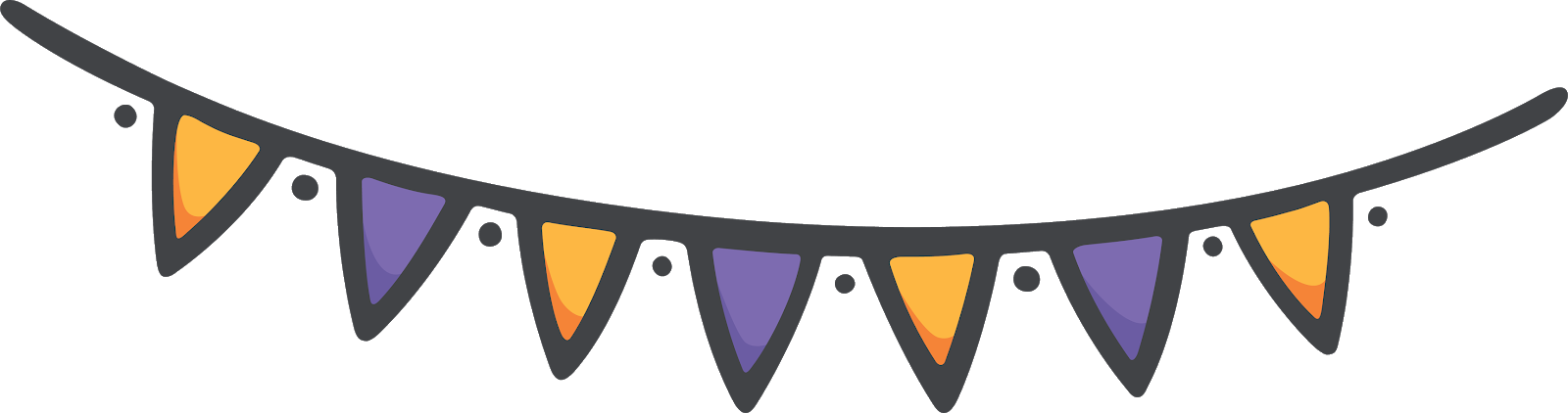 Colorful Pennant Banner