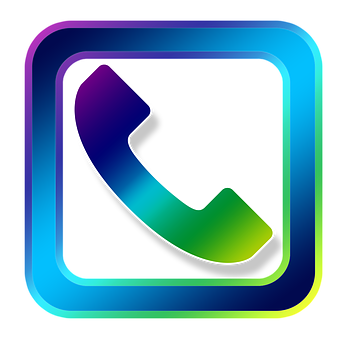 Colorful Phone Icon