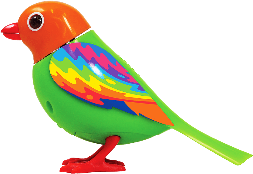 Colorful Plastic Bird Toy