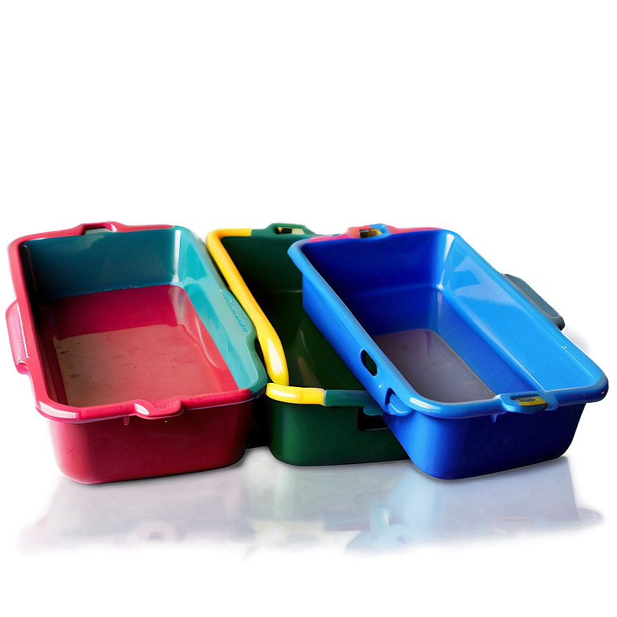 Colorful Plastic Tray Png 06212024