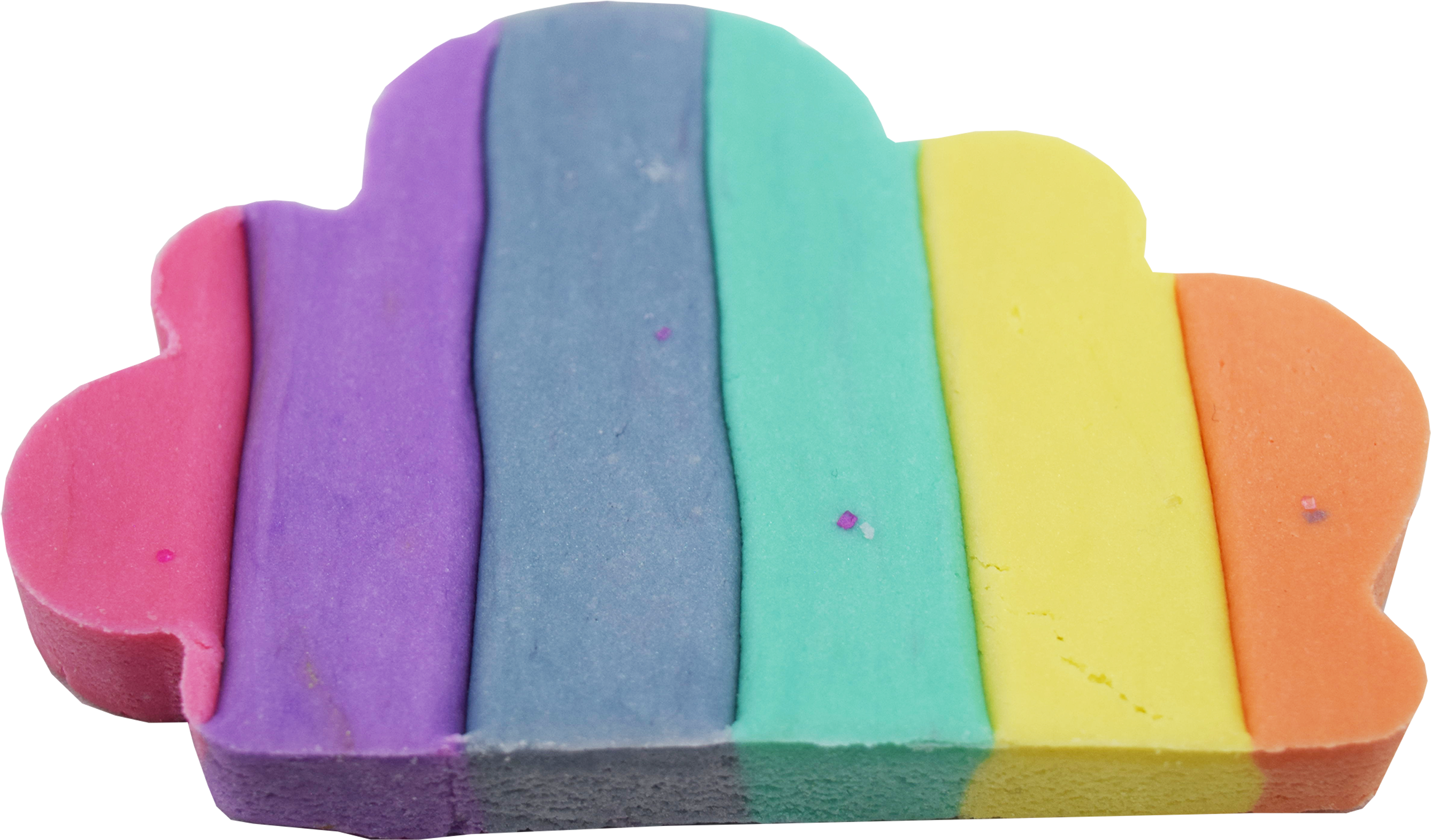 Colorful Play Dough Stacked