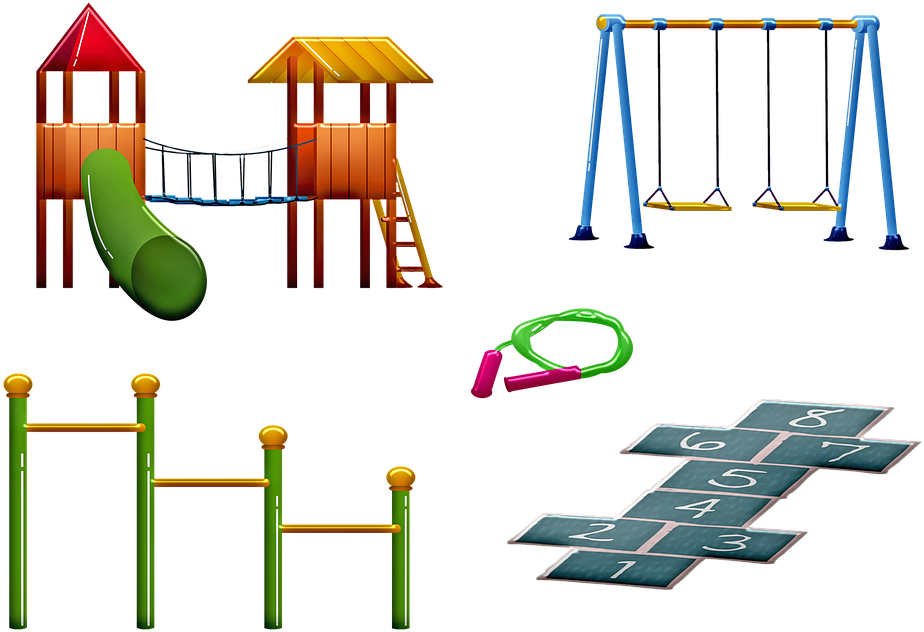 Colorful Playground Equipment