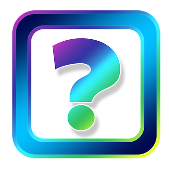 Colorful Question Mark Icon