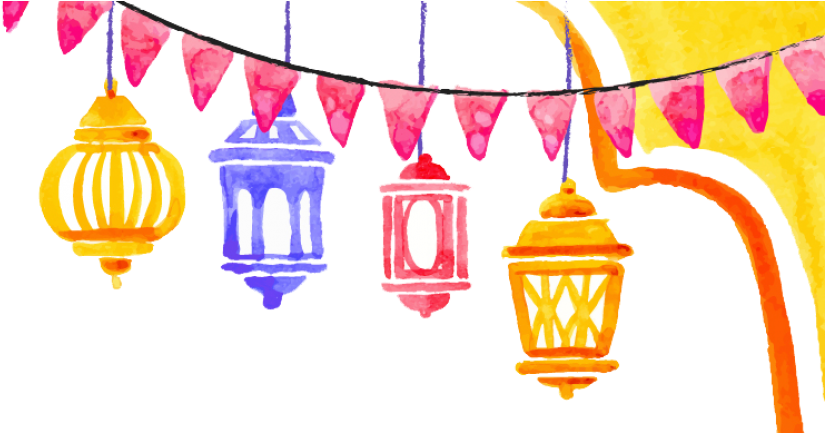 Colorful Ramadan Lanterns