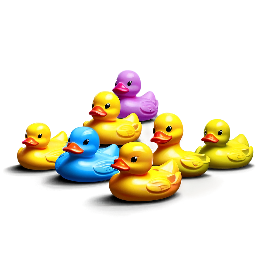 Colorful Rubber Duck Collection Png 05252024