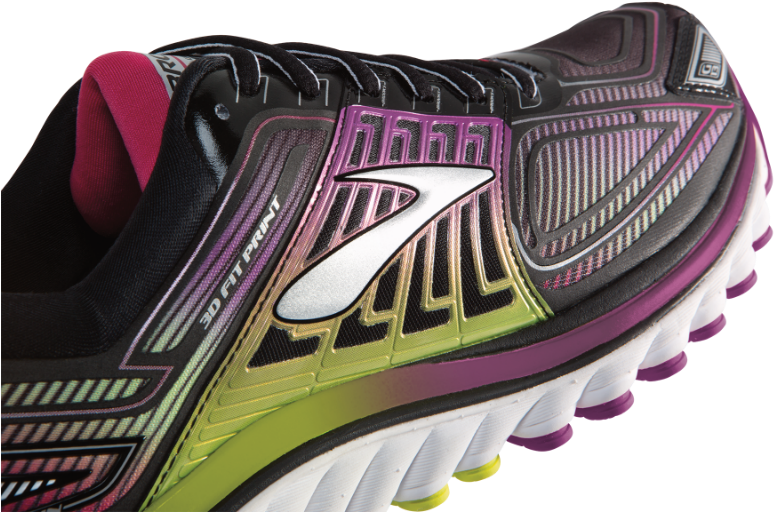 Colorful Running Shoe Side View