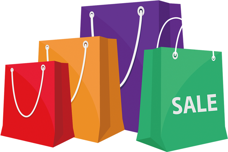 Colorful Shopping Bags Sale