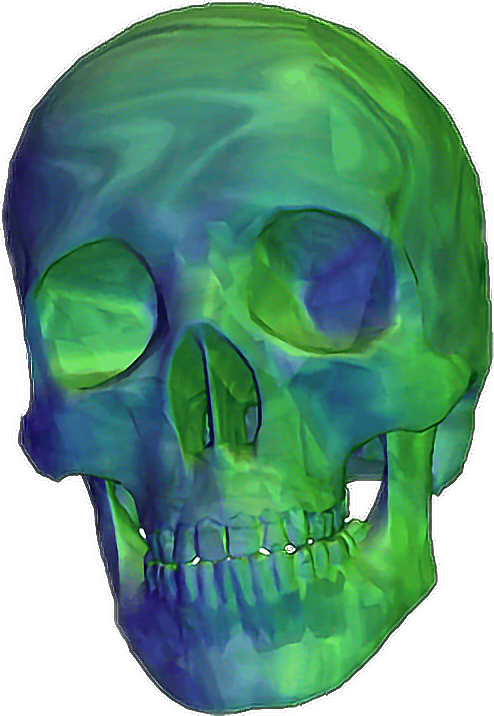 Colorful Skull Artwork