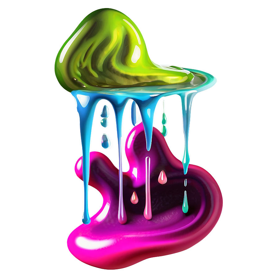 Colorful Slime Png 05242024