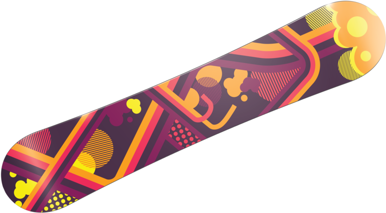 Colorful Snowboard Design