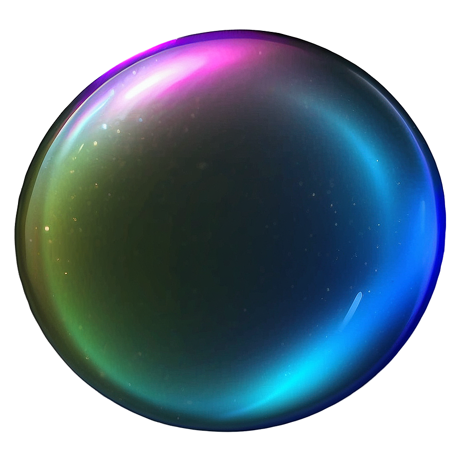 Colorful Soap Bubble Realistic Png 06262024