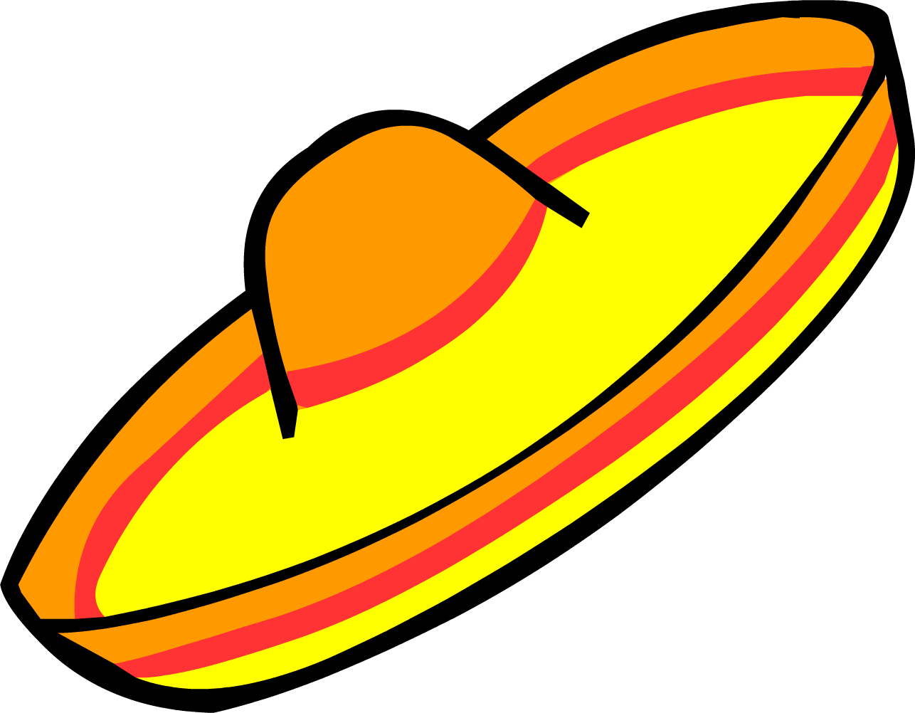 Colorful Sombrero Clipart