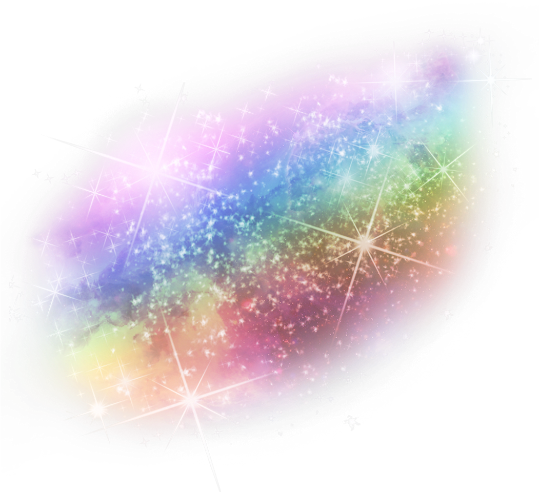 Colorful Space Nebula Glitter