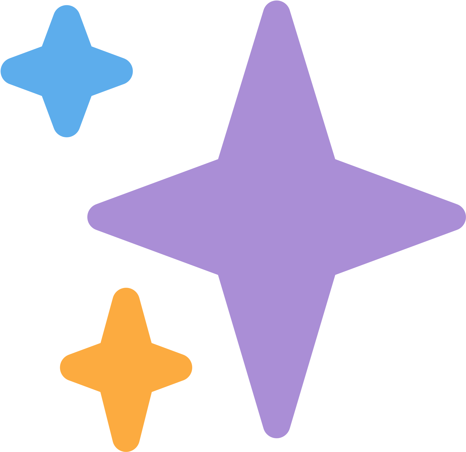 Colorful Sparkle Emoji Illustration