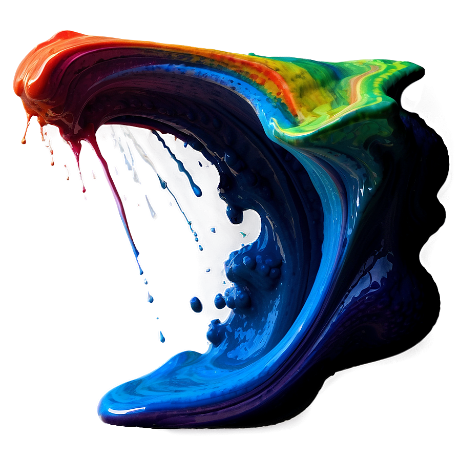 Colorful Splash Effect Png Vxw