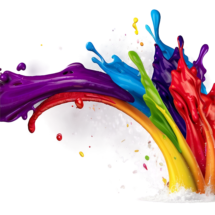 Colorful Splash Png Uud70