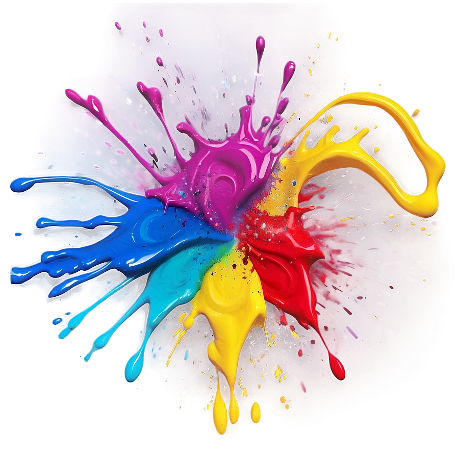 Colorful Spray Paint Png 27