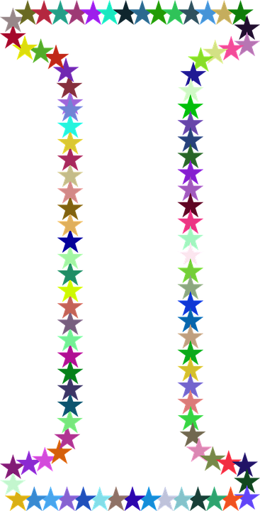 Colorful Star Border Design