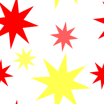 Colorful Star Pattern Background