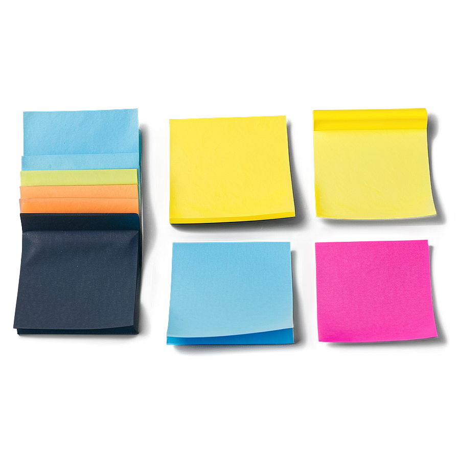 Colorful Sticky Notes Png 2