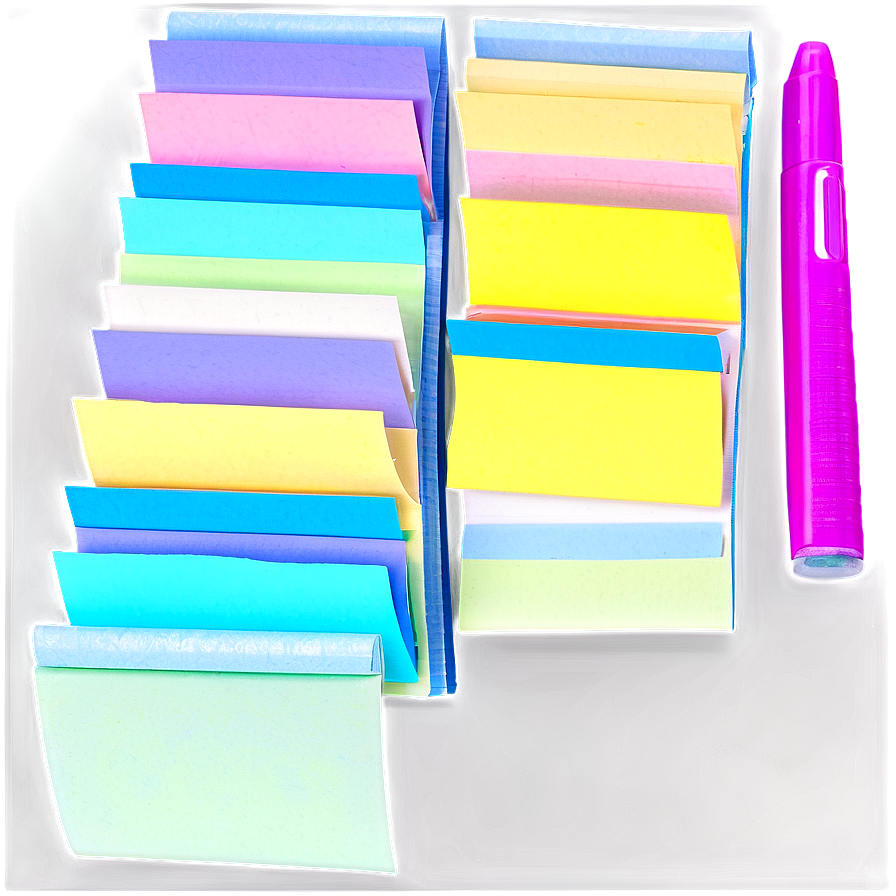 Colorful Sticky Notes Png Nxd