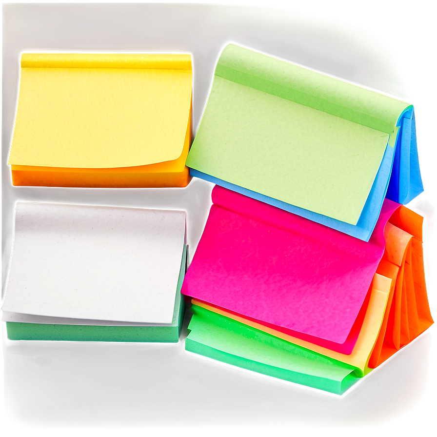 Colorful Sticky Notes Png Yqa