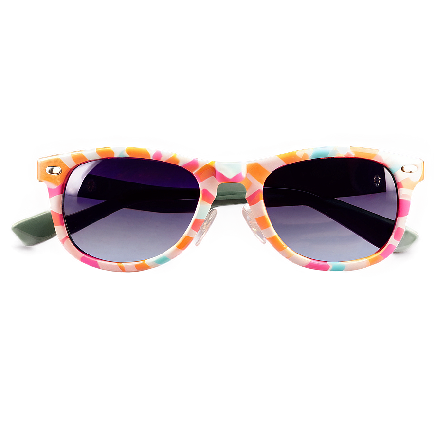 Colorful Sunglasses Summer Png Fsm4