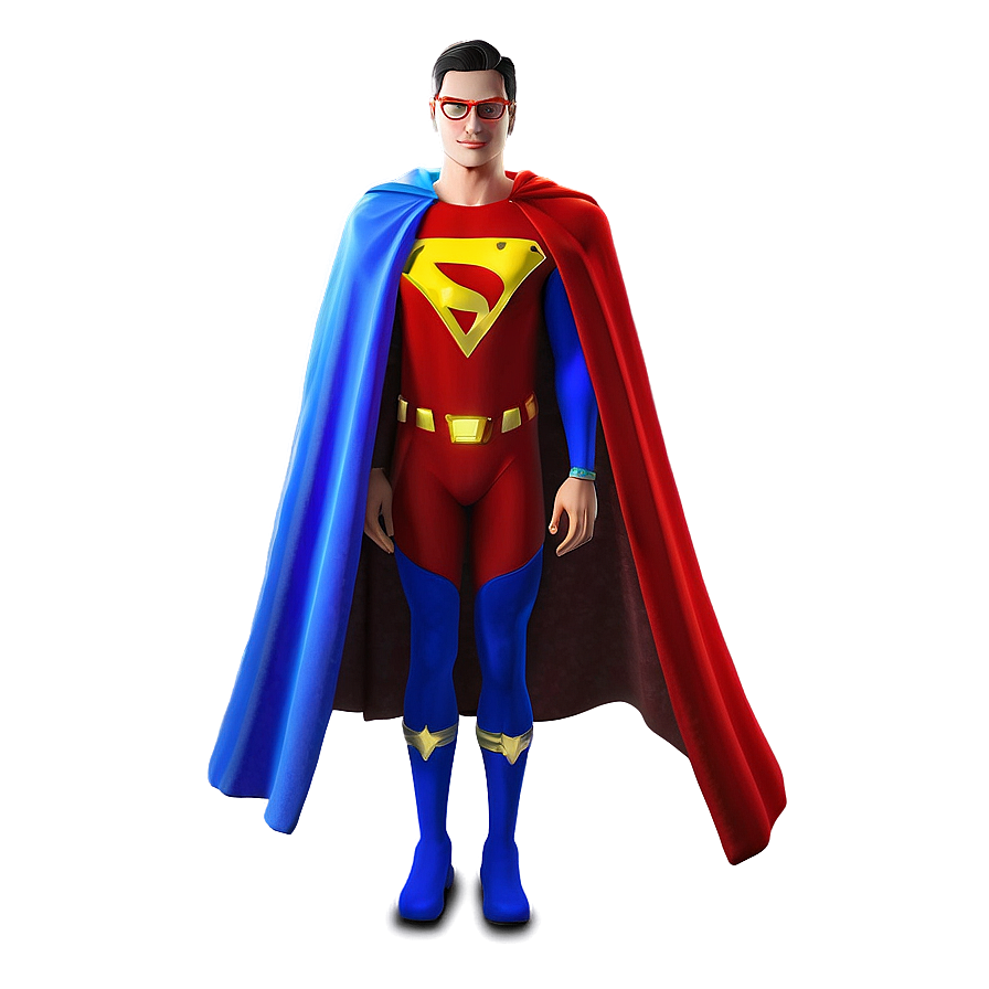 Colorful Superhero Cape Render Png 06202024