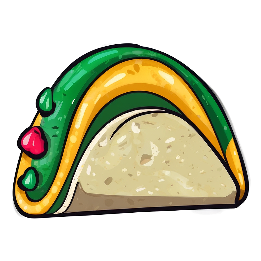 Colorful Taco Clipart Png Ppk84