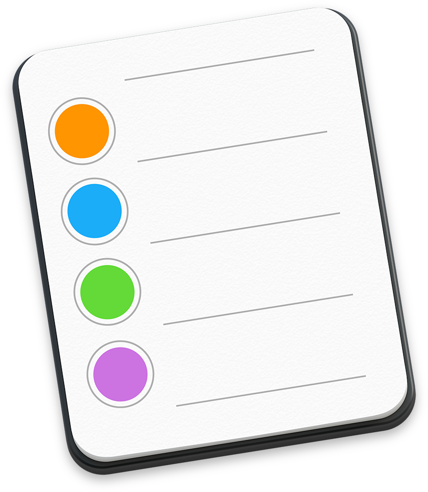 Colorful Tasks Reminder App Icon