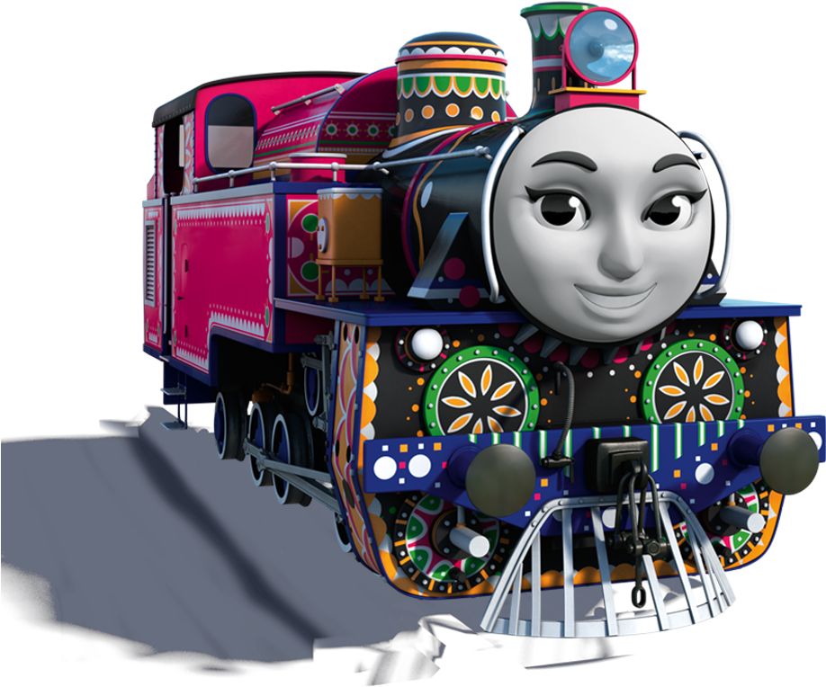 Colorful Thomas Engine