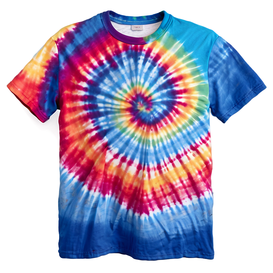 Colorful Tie Dye T-shirt Png Ple2