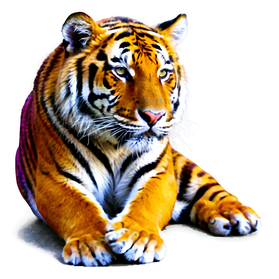 Colorful Tiger Png 45