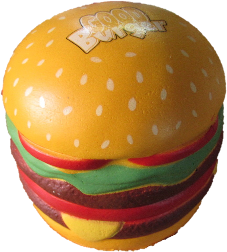 Colorful Toy Hamburger Stress Ball