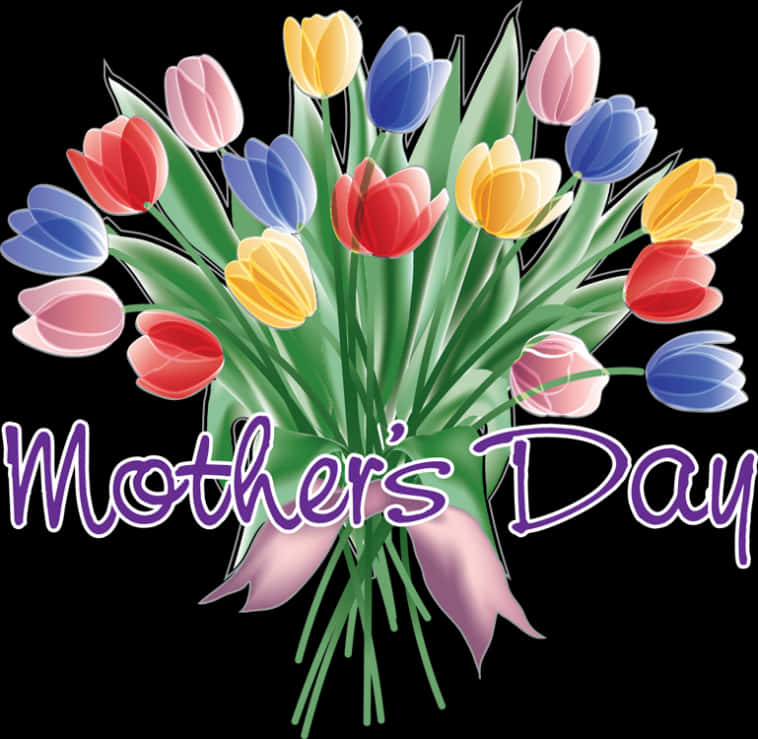 Colorful_ Tulips_ Mothers_ Day_ Greeting