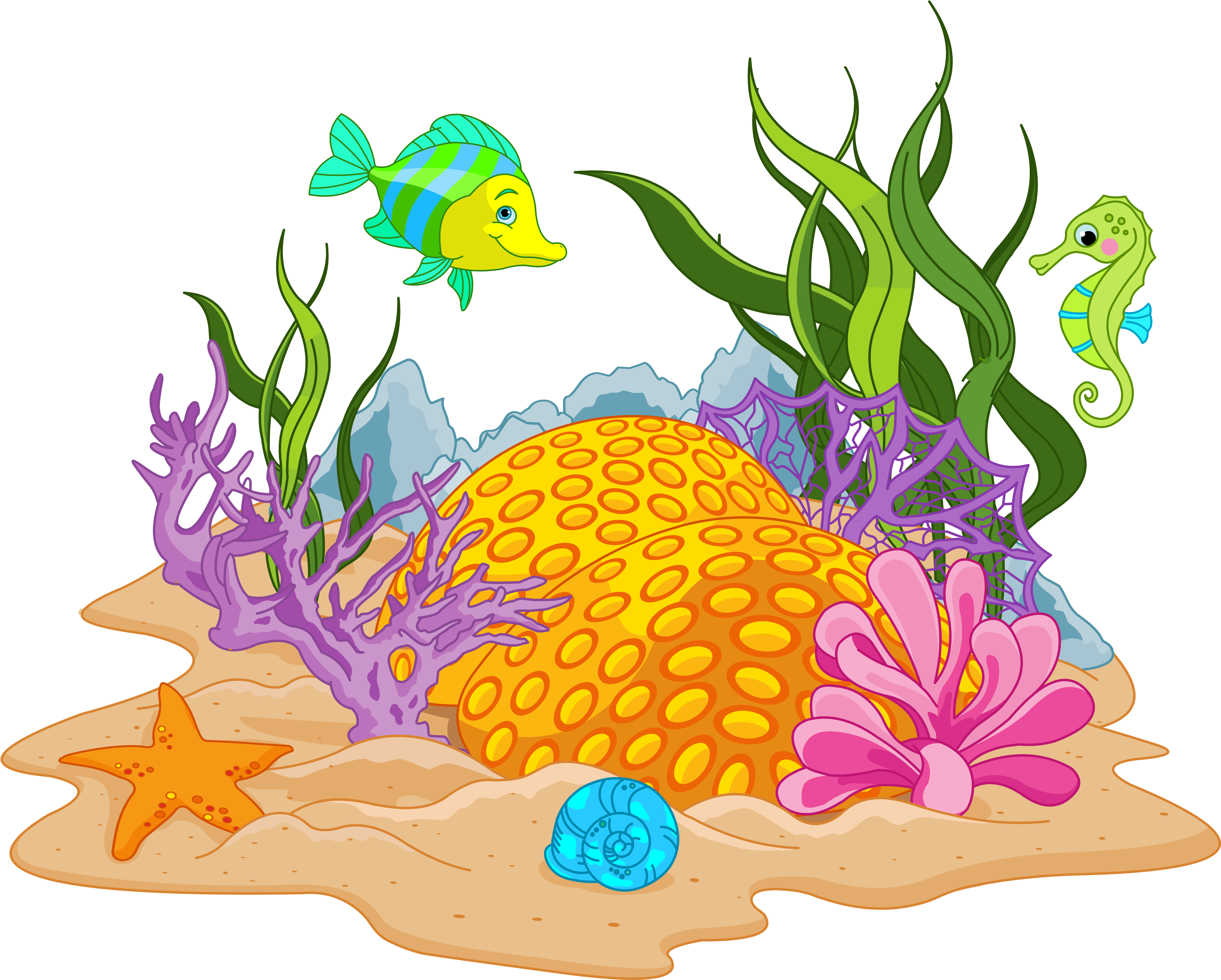 Colorful Underwater Scenewith Marine Life