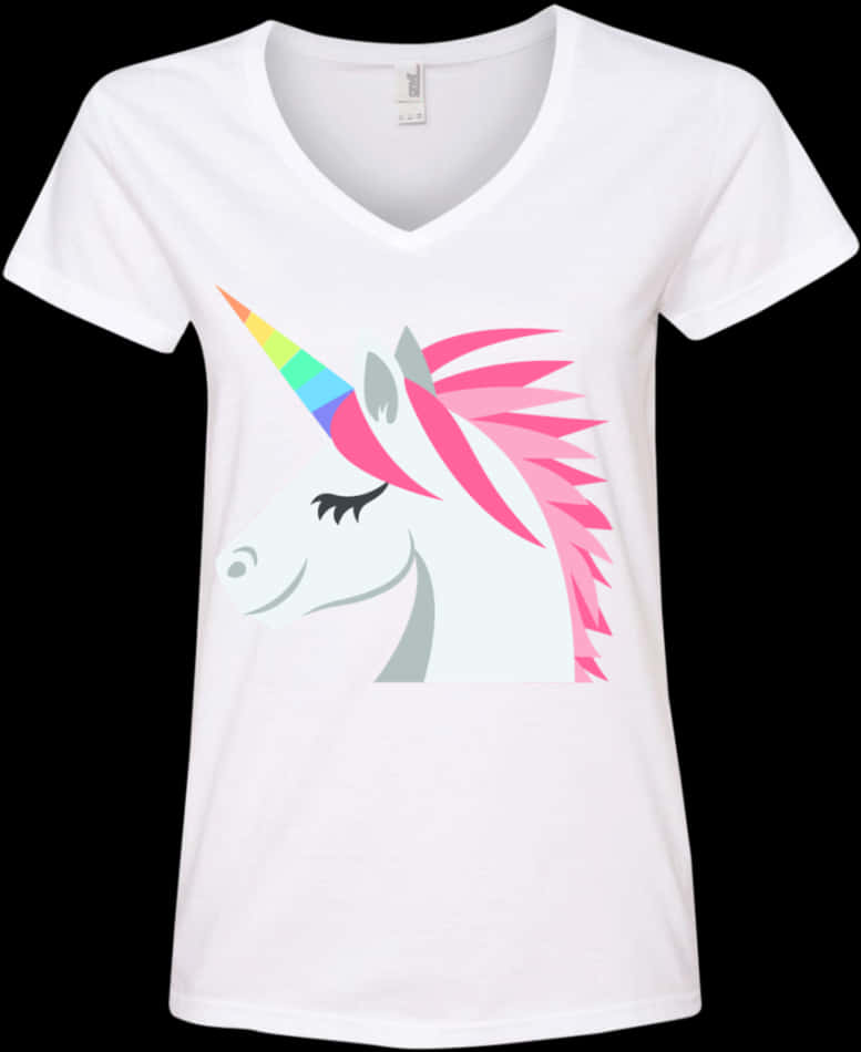 Colorful Unicorn Graphic T Shirt Design