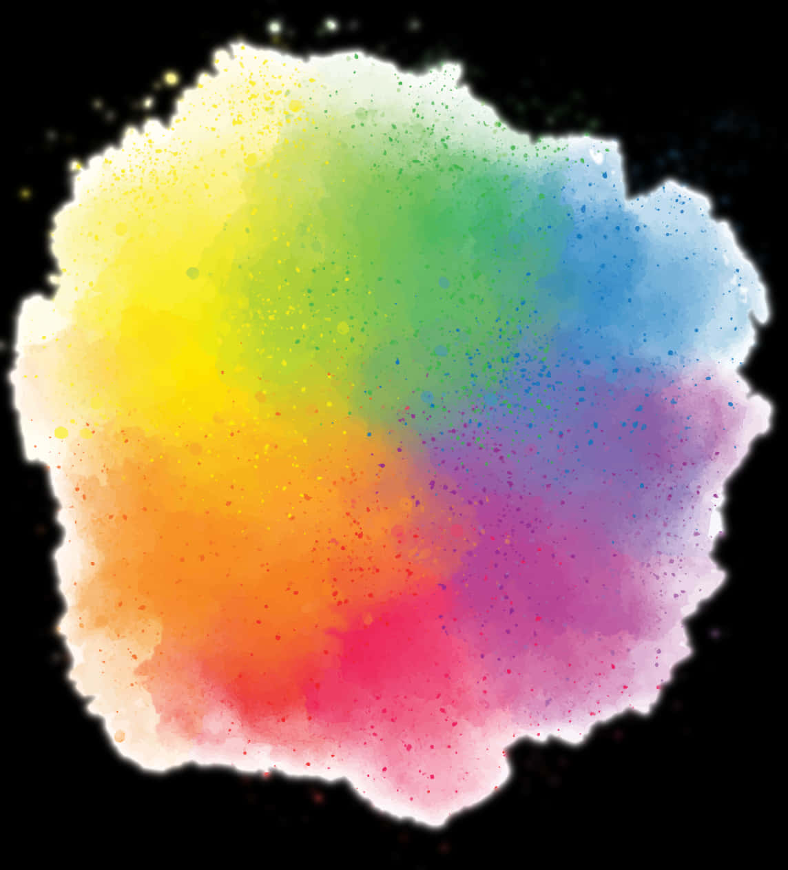 Colorful_ Watercolor_ Splash_ Background