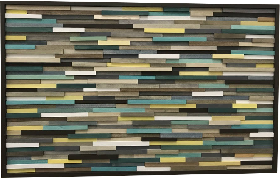 Colorful Wooden Planks Wall Texture