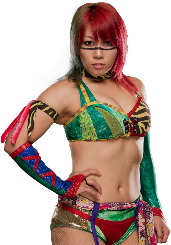 Colorful Wrestler Portrait