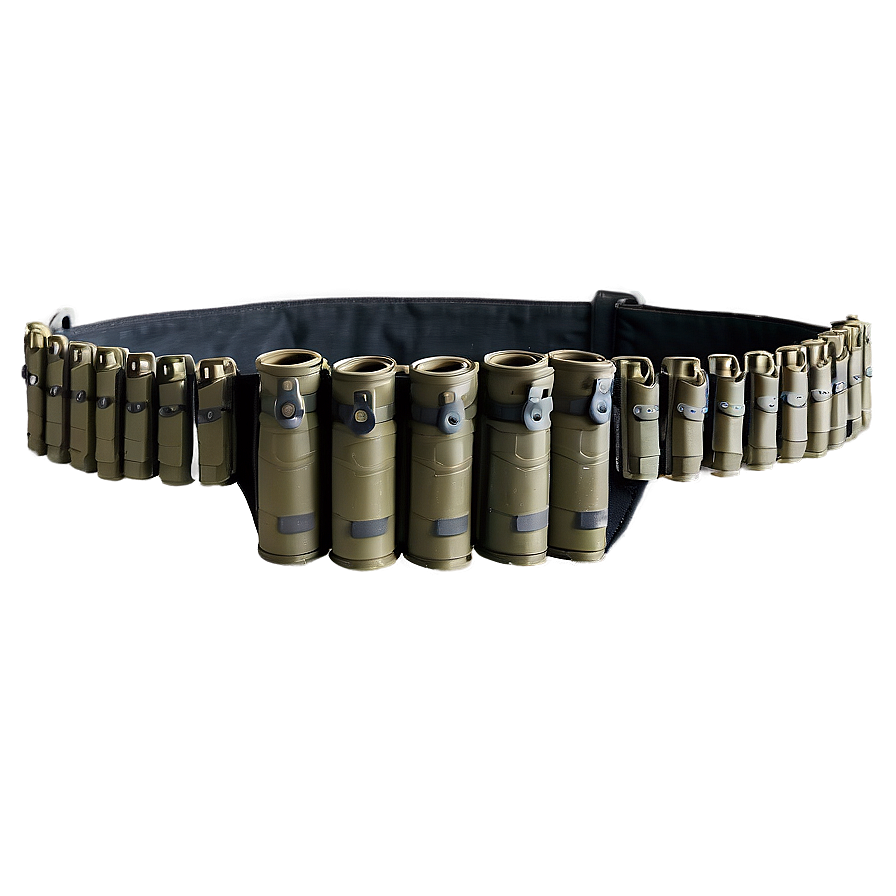 Combat Gear Bullet Belt Png 06272024