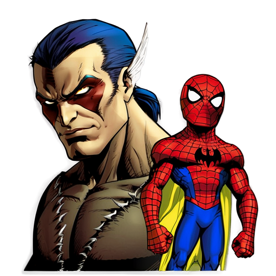 Comic Book Characters Png Vmk87