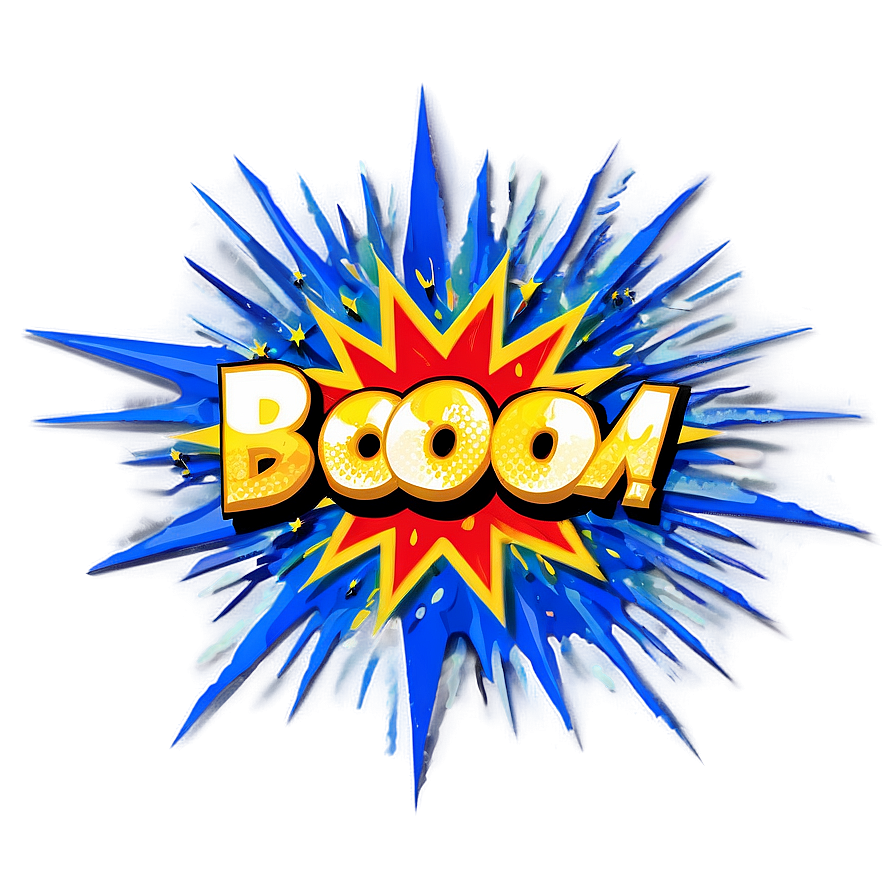 Comic Boom Explosion Png Fkh