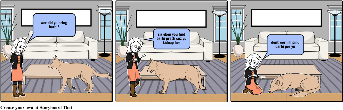 Comic Strip Conversationwith Dog