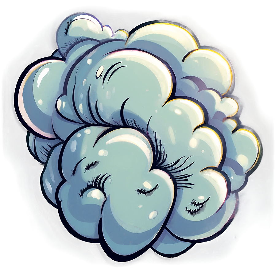 Comic Style Fart Cloud Png Eur16