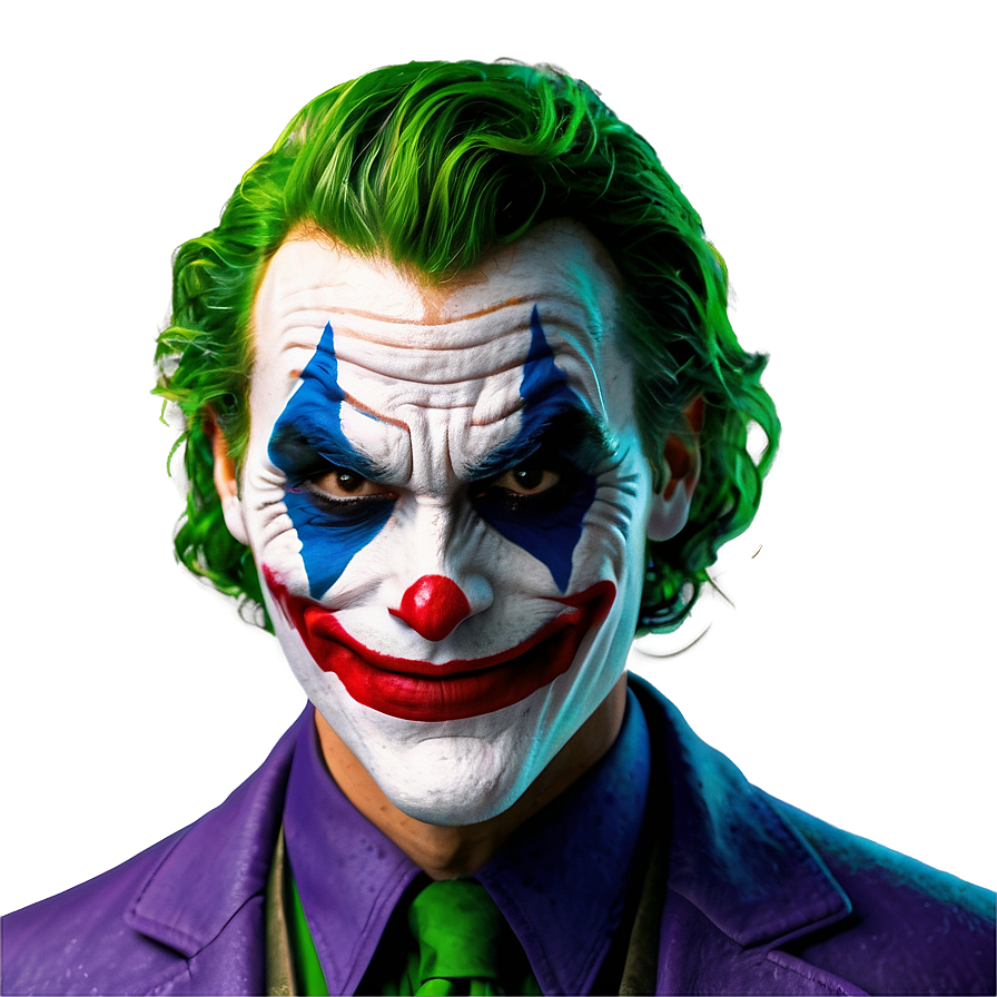 Comic Style Joker Smile Png Xjg