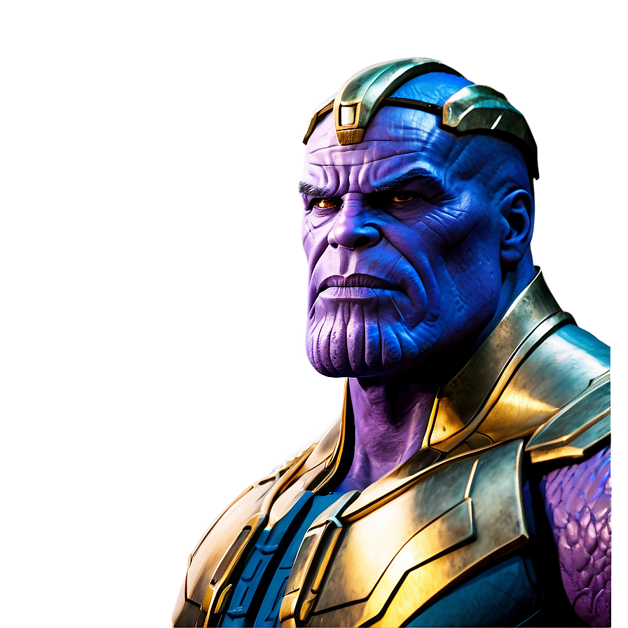 Comic Style Thanos Png 05212024