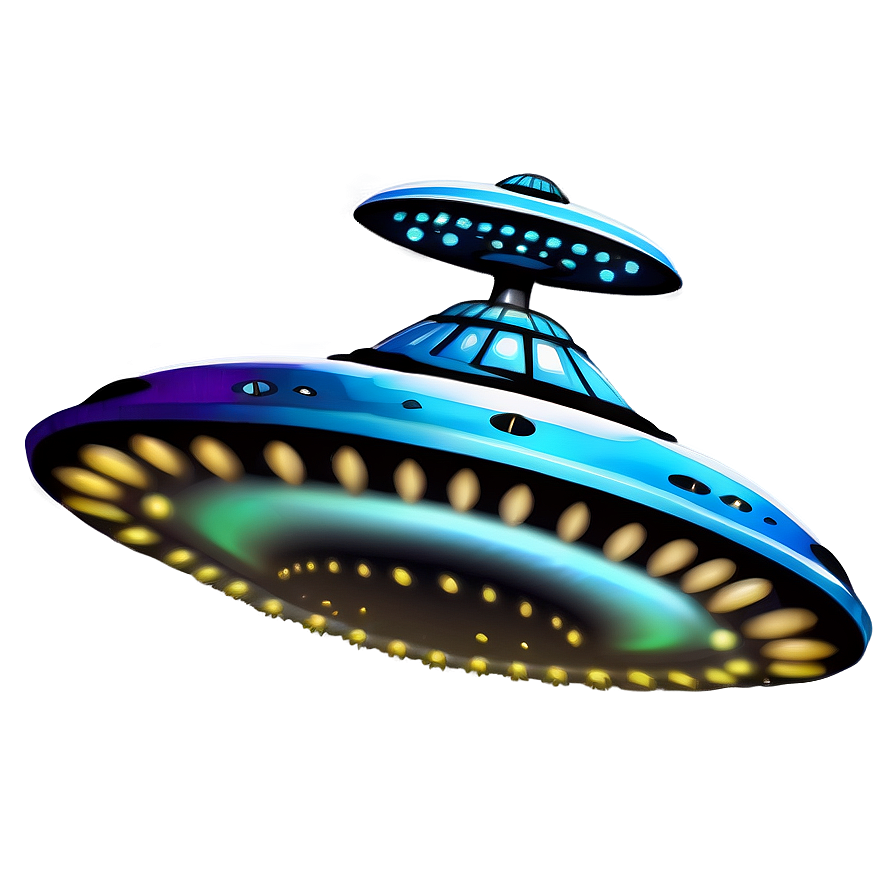 Comic Style Ufo Png Bxf61